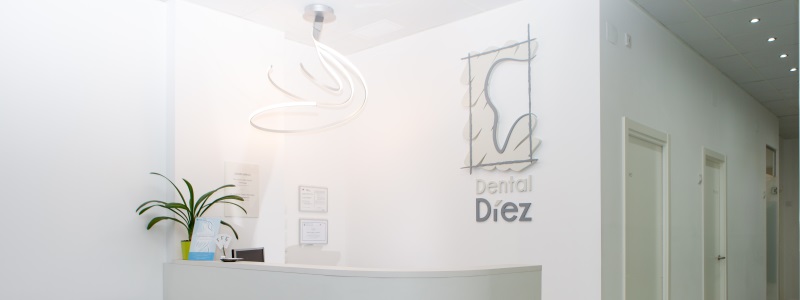La recepción de Clínica Dental Díez